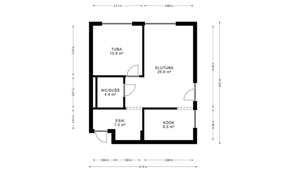 2D plaan