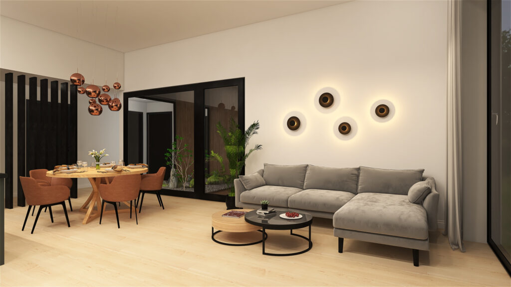 3D kujundus sisekujunduse visualiseerimine